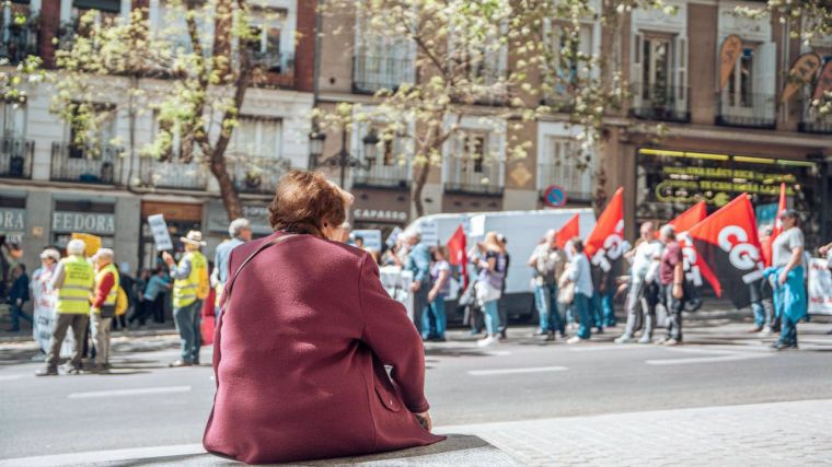 El número de pensionistas se incrementa en marzo en la Comunidad un 1,57% y registra 390.544 personas