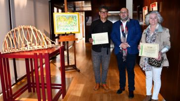 El espacio “Las estaciones del arte” de la Diputación de Toledo recibe la primavera con las obras de María Luisa Martín y José Carlos Calvo