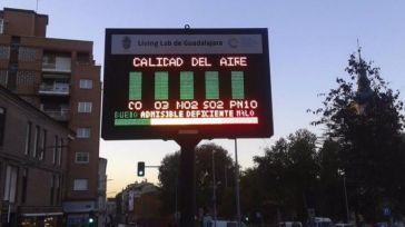 La Junta da por concluido el aviso por mala calidad del aire en Guadalajara, Los Yébenes y Ciudad Real