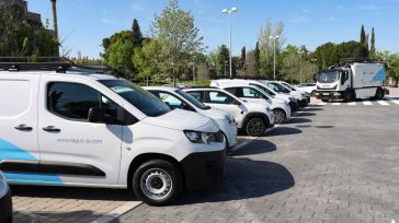 Carlos Velázquez presenta once nuevos vehículos de la empresa Tagus, “más eficientes y sostenibles”