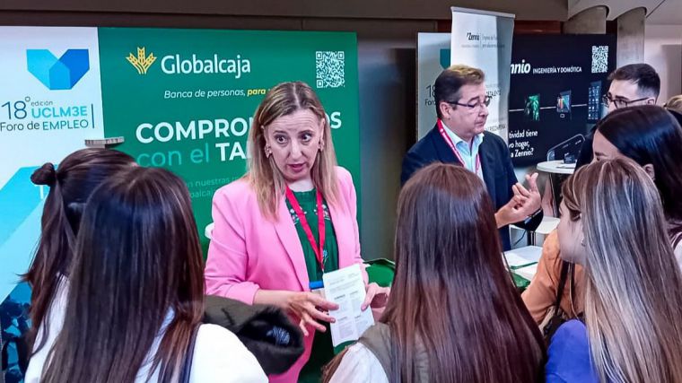 Globalcaja expuso su Programa de Oportunidad al Talento Joven en el 18º Foro de Empleo de la UCLM