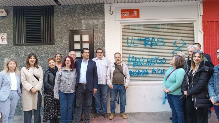 Caballero condena los ataques y el acoso que padece el PSOE de Ciudad Rea