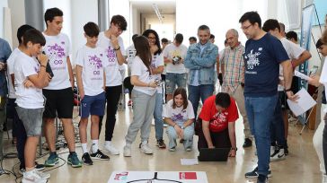 Casi quinientos estudiantes de niveles preuniversitarios participarán en la cuarta Competición Robótica de la UCLM