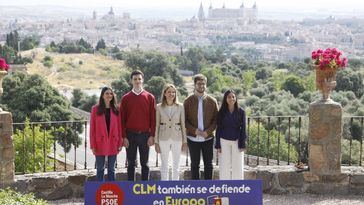 PSOE C-LM presenta unos candidatos jóvenes con "convicción europeísta" para que la UE "siga creciendo"