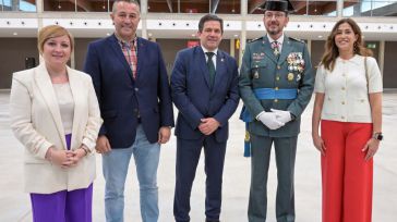 Valverde destaca la enorme colaboración de la Diputación de Ciudad Real con la Guardia Civil en los actos conmemorativos del 180 Aniversario de su fundación