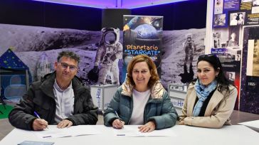 La Diputación de Toledo firma un nuevo convenio con el Observatorio de AstroHita para la construcción del telescopio Clypeus