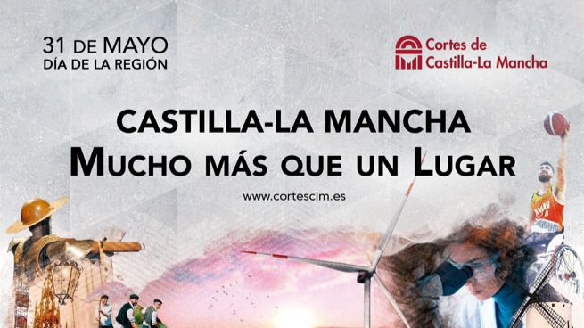 Las Cortes de CLM celebran el 31 de Mayo con iluminación especial de la fachada, ‘puertas abiertas’ y una campaña que subraya la diversidad de la región