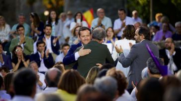 Velázquez pide el voto al PP “para acabar con las divisiones, con los enfrentamientos y con la corrupción del PSOE y de Sánchez”