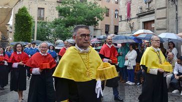 La UCLM se une a las celebraciones del Corpus con un acto cultural y la participación en la procesión de Toledo