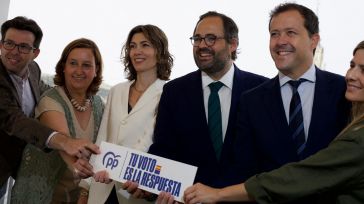Núñez pide una respuesta "contundente en la urna" a Sánchez y Page: "Necesitamos ganar Europa para ganar España"