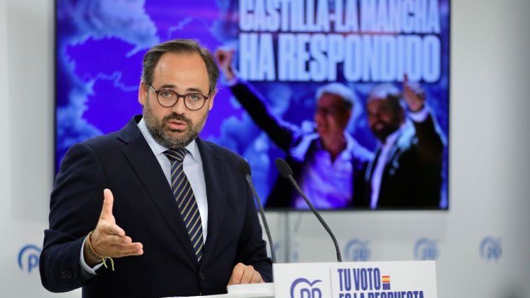 Núñez afirma que la victoria electoral del PP-CLM “abre la puerta” al cambio político en la región y avala las políticas de los gobiernos populares en diputaciones y ayuntamientos