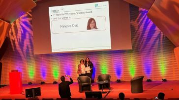 La profesora de la UCLM Minerva Díaz recibe el premio internacional ‘First Young Scientist Award’