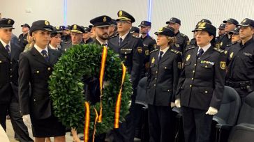 La Policía Nacional de Cuenca celebra un homenaje para los agentes víctimas de terrorismo