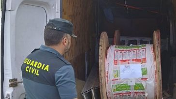 Detenido tras presuntamente robar con fuerza bobinas de cobre por valor de 30.000 euros