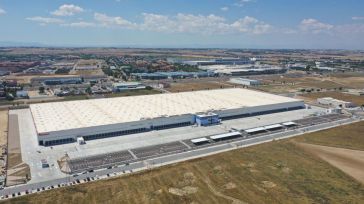La plataforma logística de Alcampo en Illescas (Toledo) da sus primeros pasos 