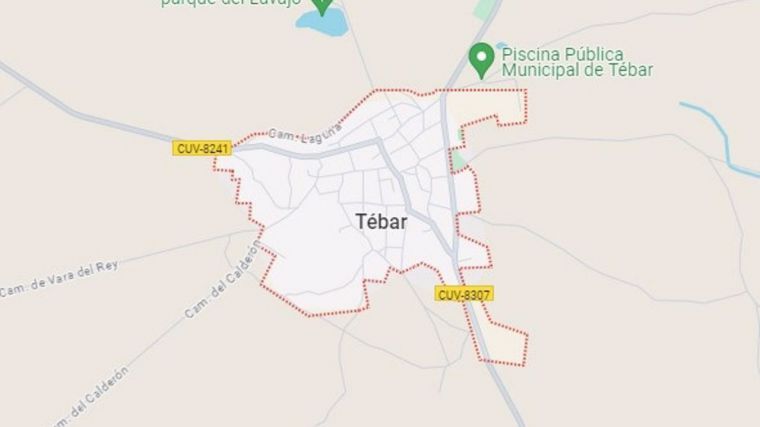 Muere el conductor de un turismo tras una salida de la vía en Tébar