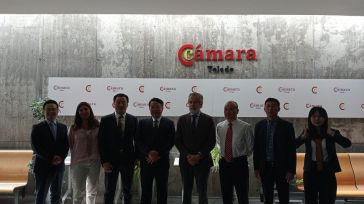 Una delegación empresarial China visita el Vivero de Empresas de la Camara de Comercio de Toledo