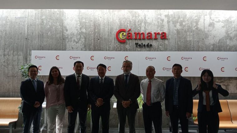 Una delegación empresarial China visita el Vivero de Empresas de la Camara de Comercio de Toledo