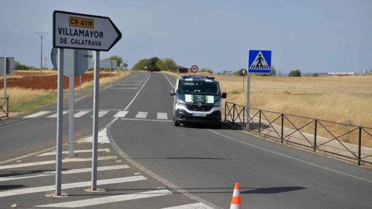 Fallece un motorista tras sufrir una salida de vía en la provincia de Ciudad Real