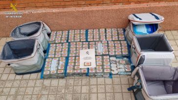 Intervenidos 85 kilos de hachís durante un control en Almuradiel