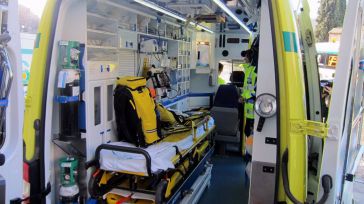 Hospitalizado un trabajador de 32 años tras sufrir una caída de una altura de 3 metros en Guadalajara