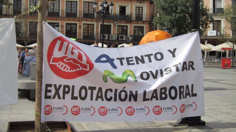 Los sindicatos llegan a un acuerdo con Atento Toledo 'menos lesivo' pero manifiestan que 'no es el acuerdo esperado'