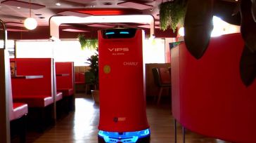 La cadena de restaurantes Vips incorpora robots camareros a su plantilla