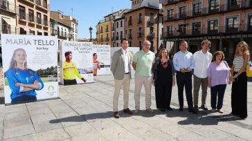 Los deportistas olímpicos de Toledo adornarán la plaza de Zocodover