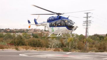 Herido de gravedad un trabajador en Valsalobre tras caer desde unos tres metros de altura