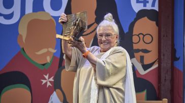 La actriz Lola Herrera recibe en Almagro el Premio Lorenzo Luzuriaga 