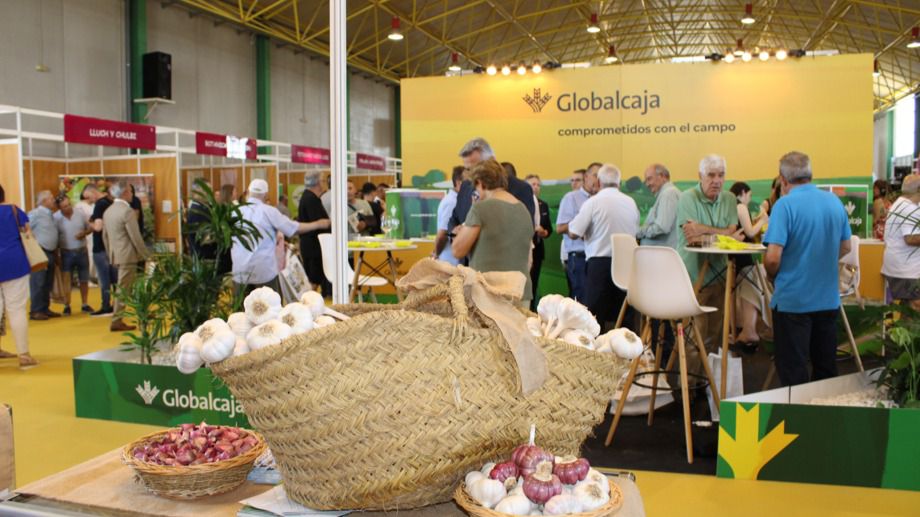 Globalcaja promueve el desarrollo socioeconómico de Las Pedroñeras y su comarca con su participación en la 50º Feria Internacional del Ajo 