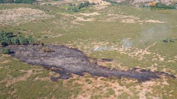 La Junta advierte de las dificultades de acceso al incendio de Cantalojas