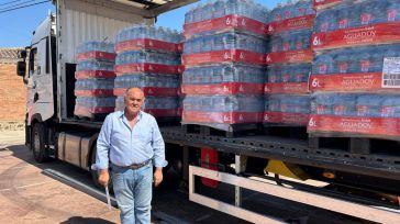 La Diputación de Toledo entrega cerca de 17.000 litros de agua embotellada a Buenasbodas