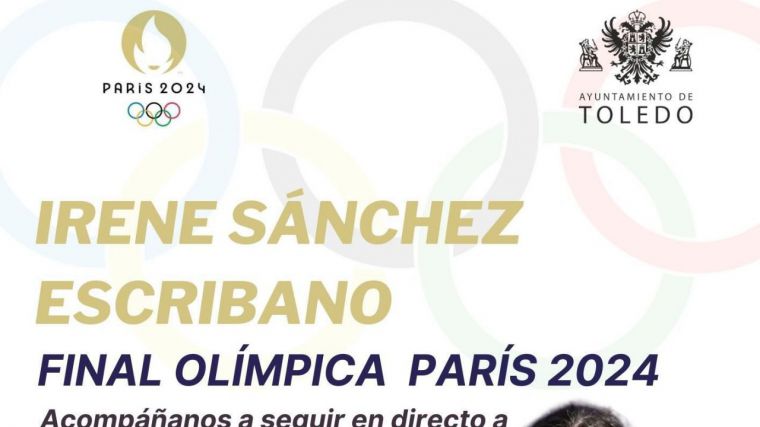 Toledo despliega una pantalla gigante para seguir a Irene Sánchez-Escribano en la final de 3.000 metros en París