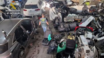 Tres detenidos por robar coches y desguazarlos en una nave industrial de Illescas