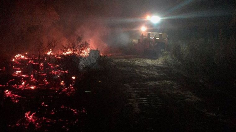 El incendio en La Estrella (Toledo) pasa a nivel 2, con cuatro municipios afectados y más de 700 hectáreas calcinadas