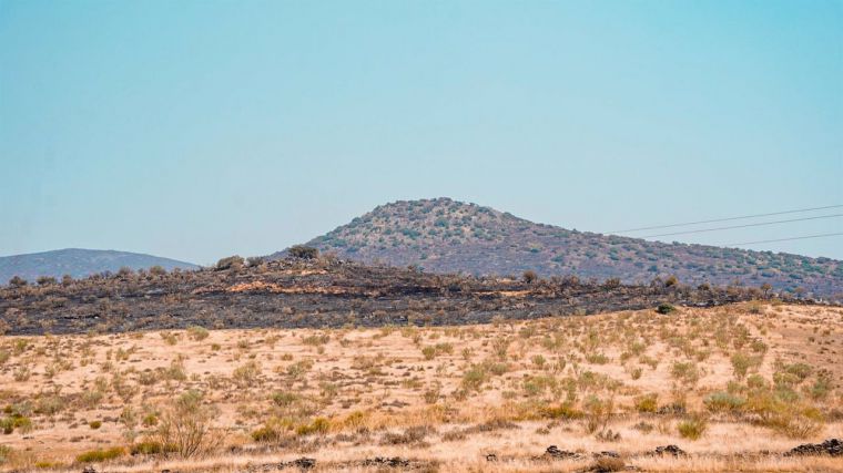 Extinguido el incendio forestal de La Estrella (Toledo) tras cuatro días de lucha contra las llamas