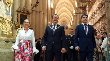 El alcalde de Toledo felicita a los toledanos en el día de su patrona y protectora, la Virgen del Sagrario