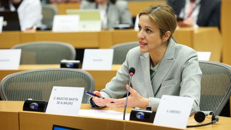 Cristina Maestre reclama el apoyo del Parlamento Europeo al sector vitivinícola con ayudas a la promoción, medidas de mercado para el excedente de vino tinto y precios justos para los viticultores