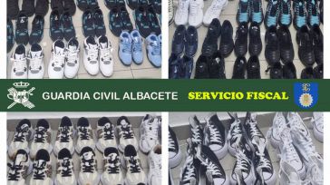 Investigado por intentar vender 245 pares de zapatillas falsas en un mercadillo de Alcaraz