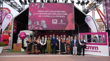 El Gobierno regional y CMMedia impulsarán el I Festival de Folclore de Castilla-La Mancha