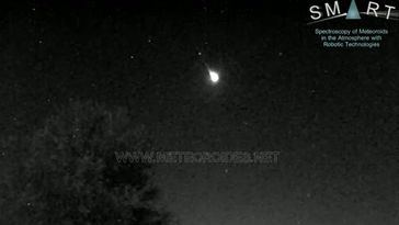 Una bola de fuego sobrevuela el cielo nocturno de Toledo a más de 51.000 kilómetros por hora 