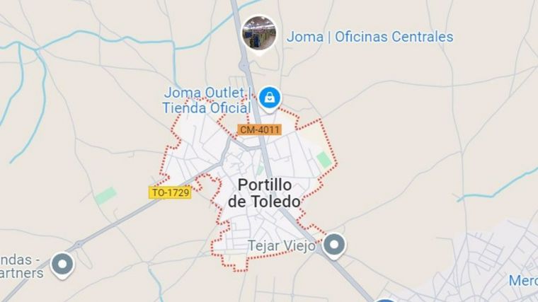 Un hombre y una niña de 9 años, heridos tras salirse un coche de la carretera en Portillo de Toledo
