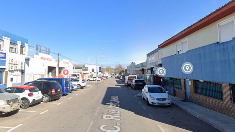 Herido un trabajador tras precipitarse desde tres metros de altura en Toledo