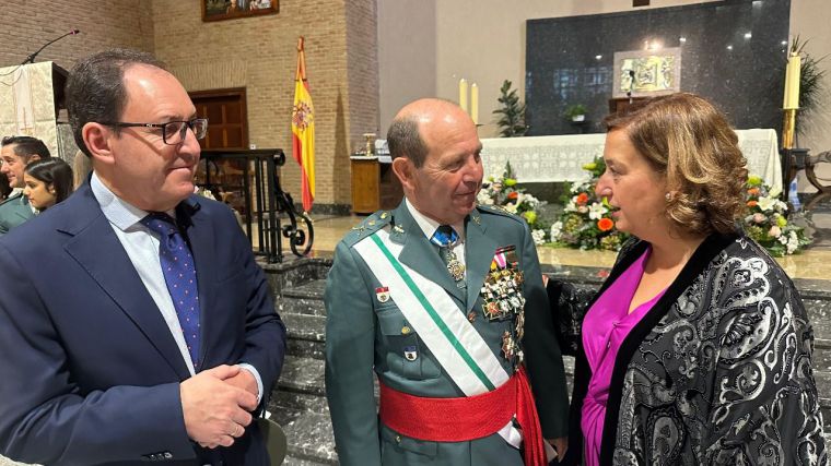 Cedillo destaca la labor fundamental de la Guardia Civil en la provincia de Toledo y su papel irremplazable en las zonas rurales