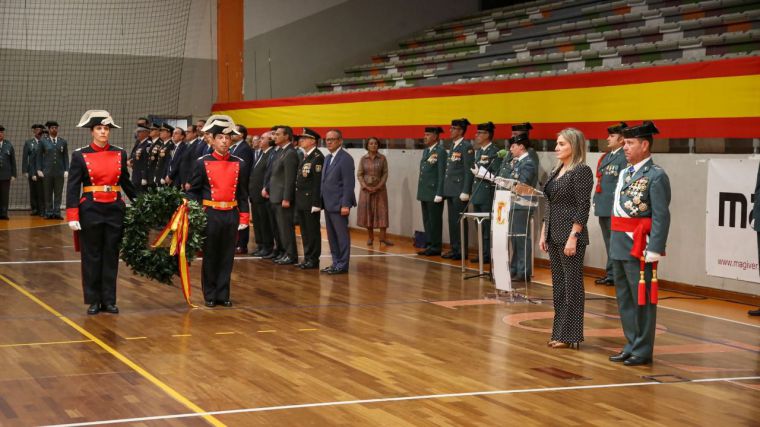 Milagros Tolón subraya, en la festividad de la patrona de la Guardia Civil, “el vigor, la firmeza, el coraje, el amor y la lealtad” de los agentes y sus familias