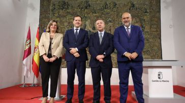 Velázquez valora el proyecto de la Ciudad del Cine que será muy beneficioso para Toledo en el ámbito económico, cultural y medioambiental