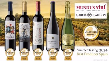 García-Carrión, reconocida como 'Mejor Bodega de España' en los Premios Mundus Vini-Summer Tasting 2024