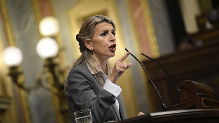 El Congreso debate esta semana la reprobación de Yolanda Díaz pedida por Vox por su 'incompetencia'