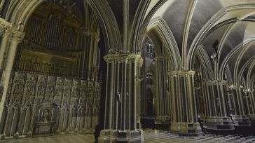Aparecen unas escaleras secretas en la Catedral de Toledo tras el escaneo en 3D del edificio